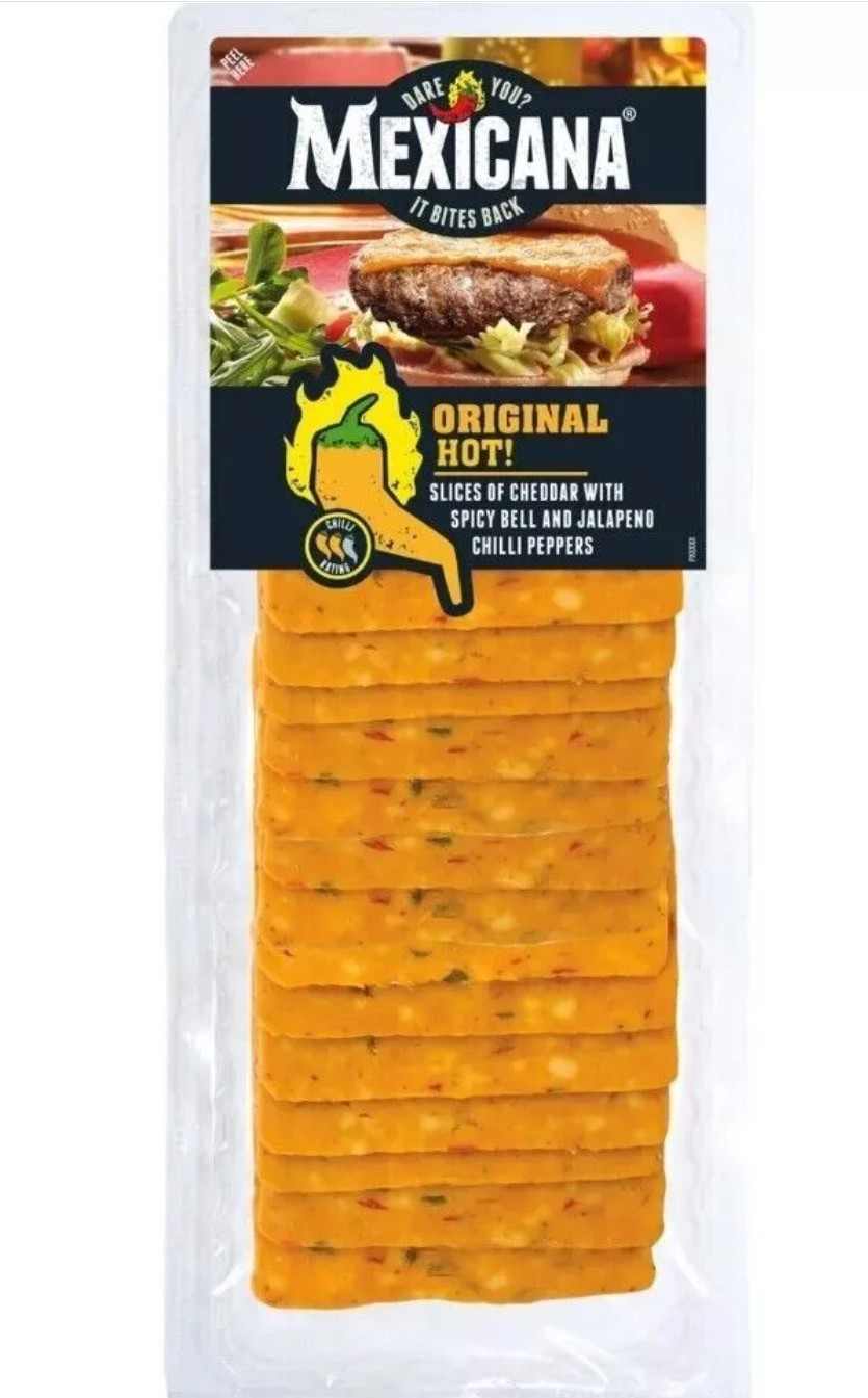 Mexicana Jalapeno Cheese Slices, 750g